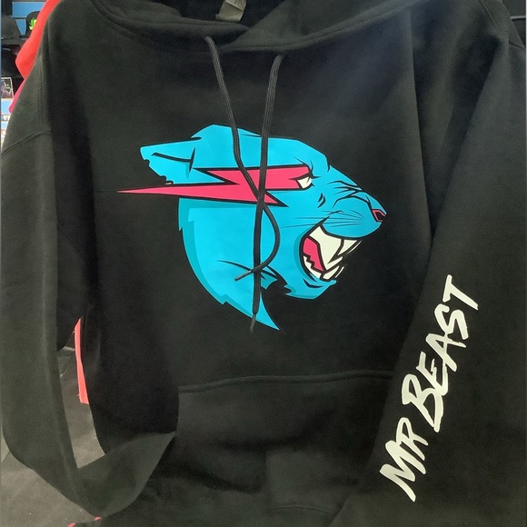 MrBeastmen Adult Hoodie - Picture 1 of 4